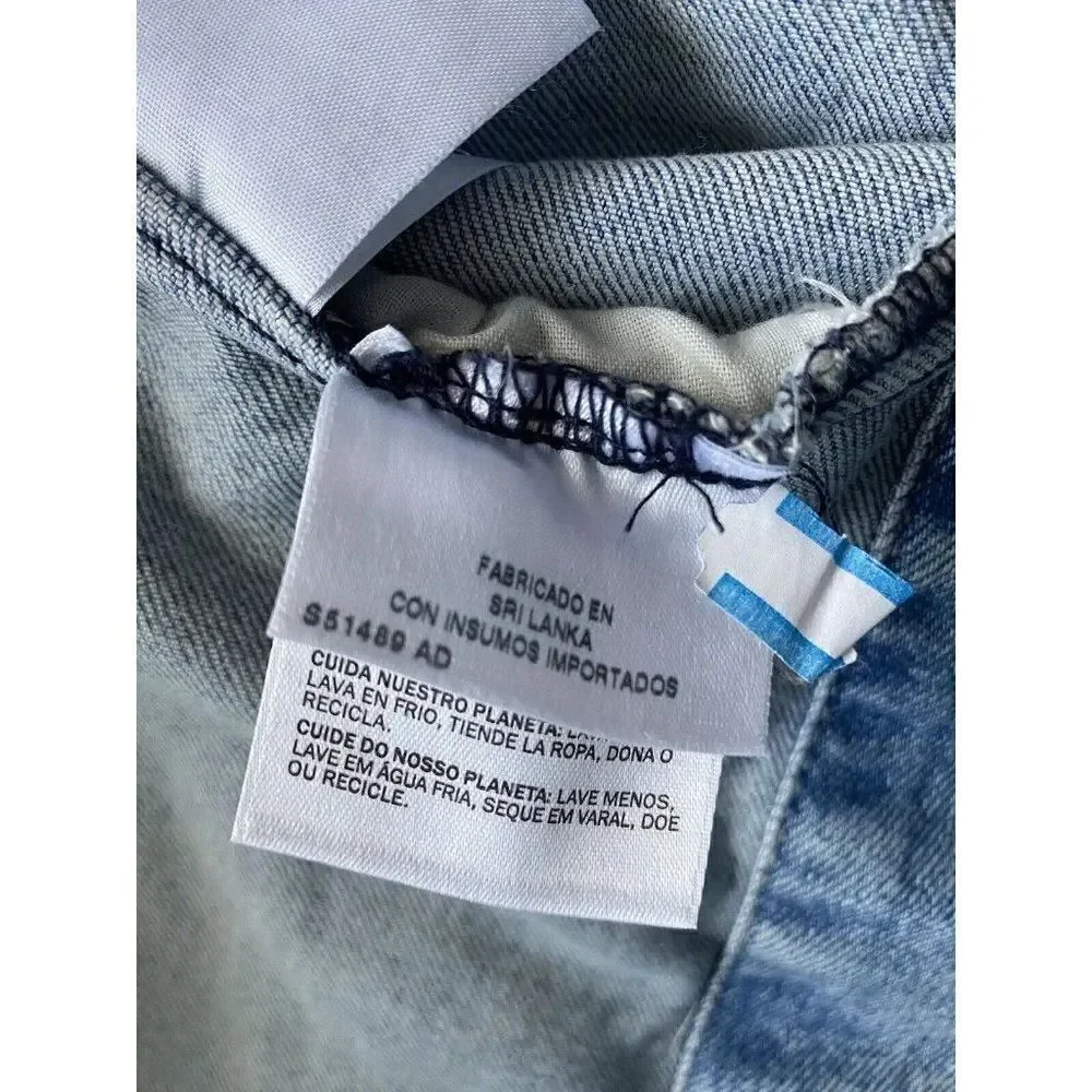 Levi's Women's Plus Size Sz 3X Original Trucker‎ Jacket Denim Medium Wash New